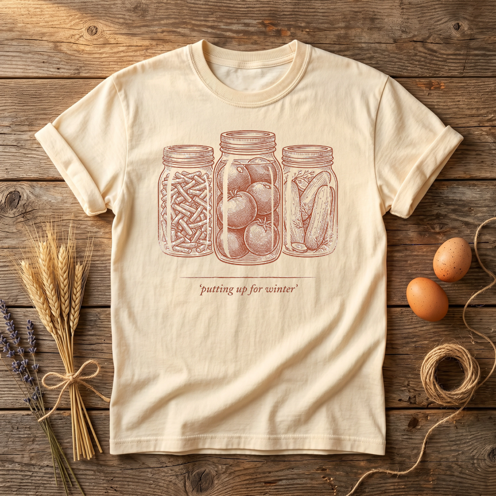 Putting Up For Winter Mason Jar Unisex T-Shirt