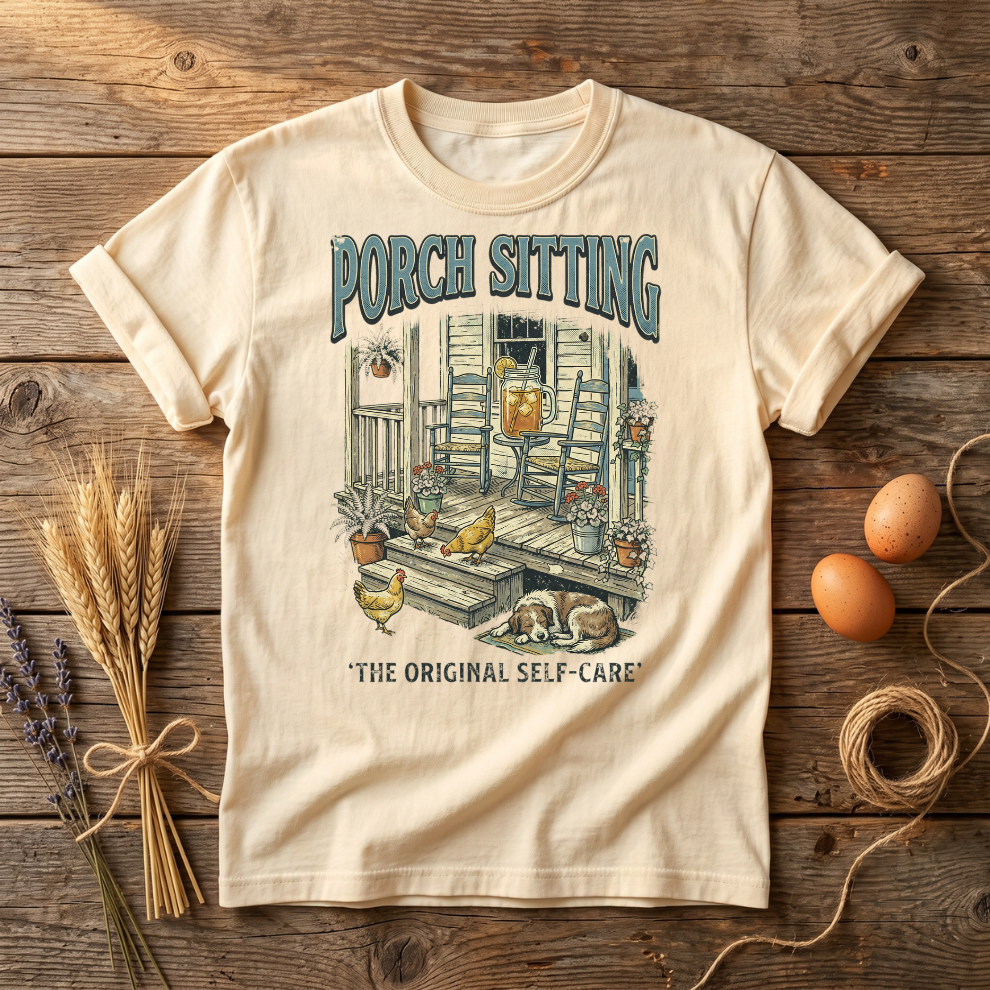 Porch Sitting Unisex T-shirt