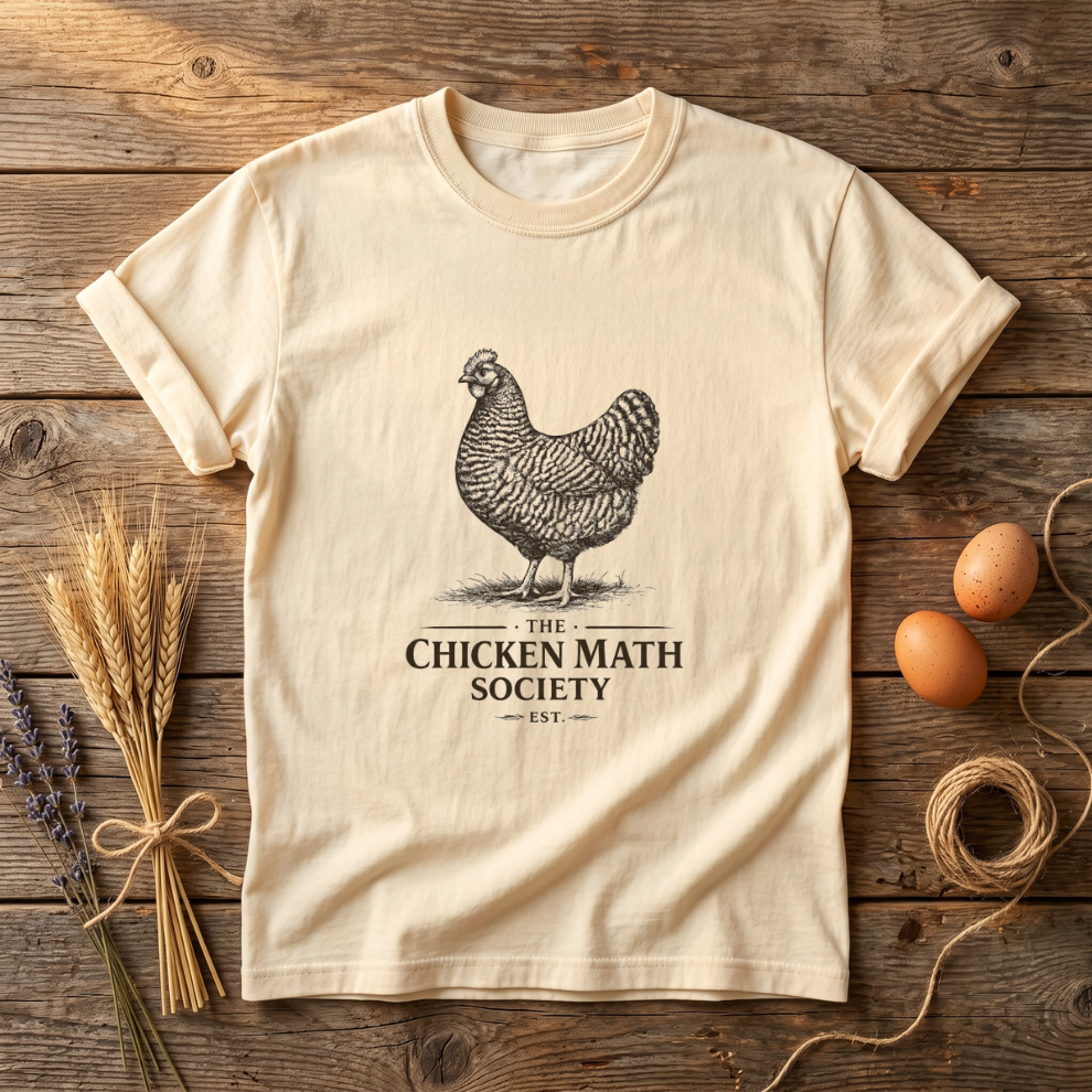 The Chicken Math Society Logo Unisex T-Shirt