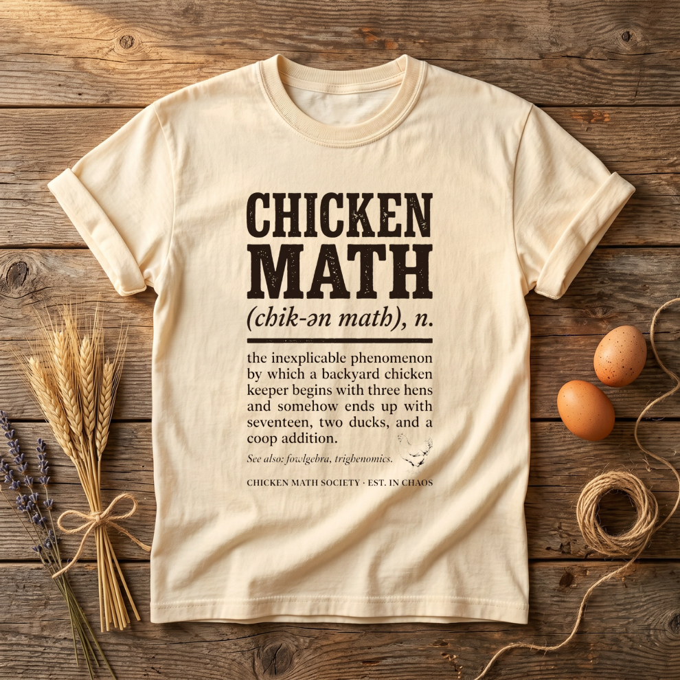 Chicken Math Definition Unisex T-shirt