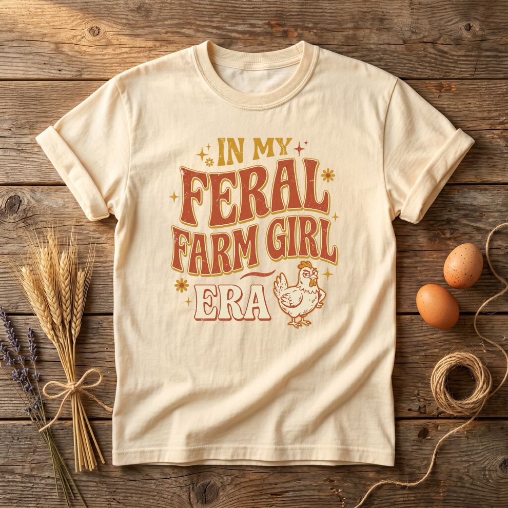 In My Feral Farm Girl Era Unisex T-Shirt