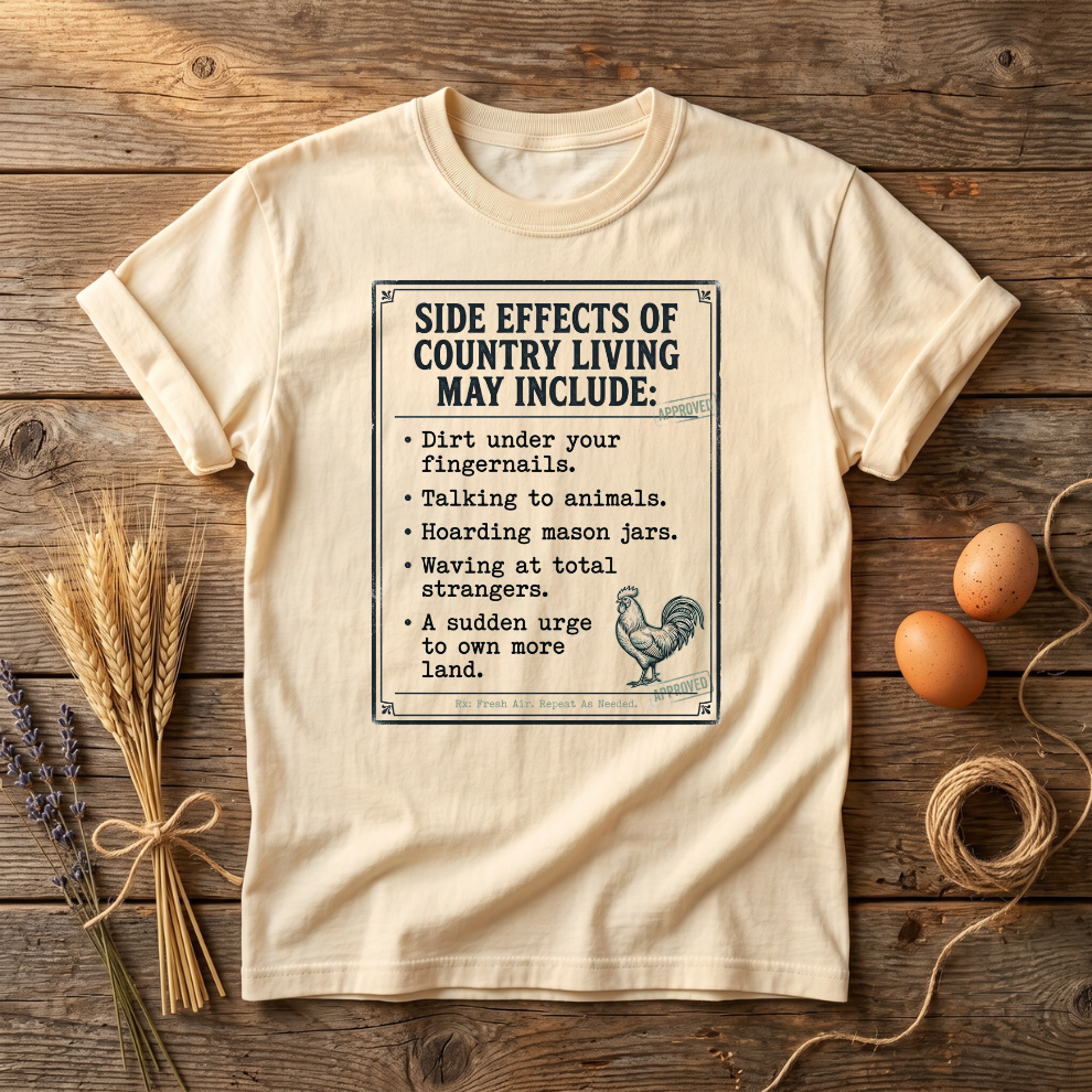 Side Effects of Country Living Unisex T-Shirt