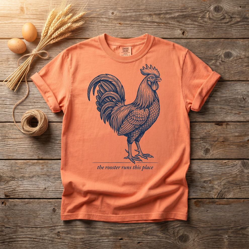 The Rooster Runs This Place Unisex T-Shirt