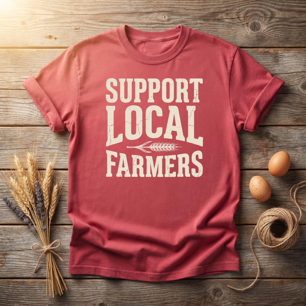 Support Local Farmers Unisex T-Shirt