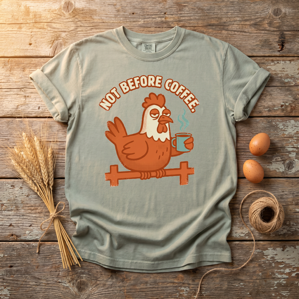 Not Before Coffee Unisex T-Shirt