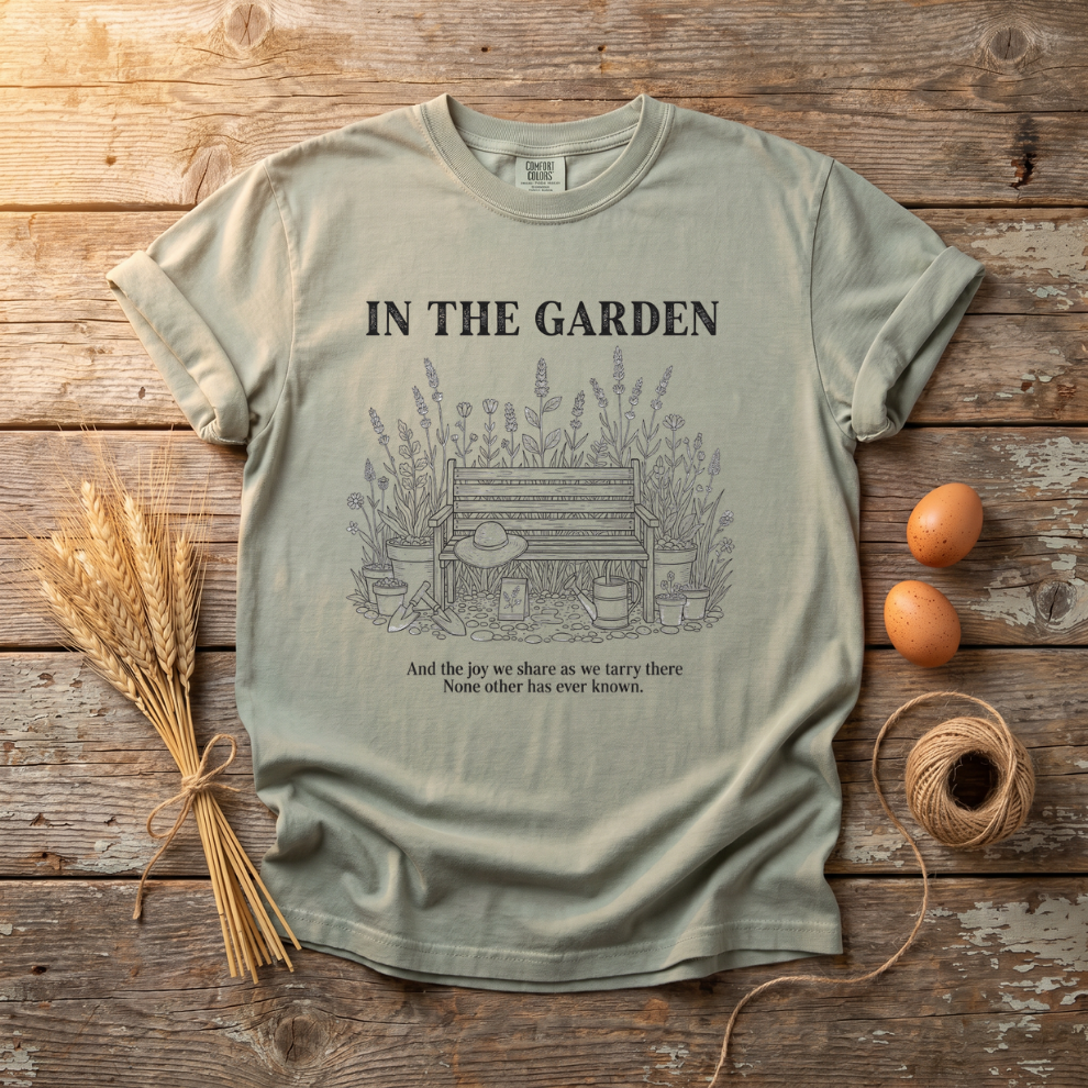 In The Garden Hymn Unisex T-Shirt