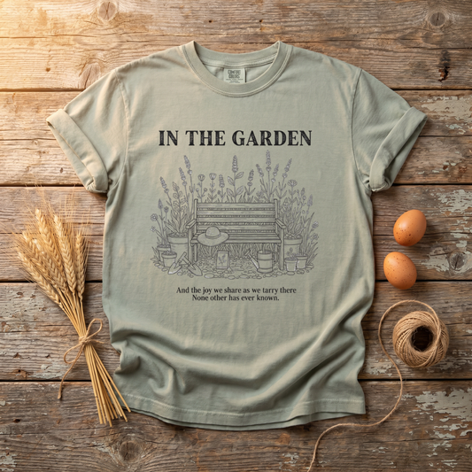 In The Garden Hymn Unisex T-Shirt
