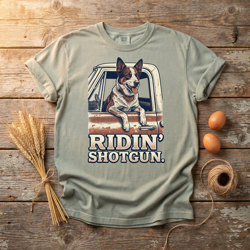 Ridin' Shotgun Heeler Truck Unisex T-Shirt