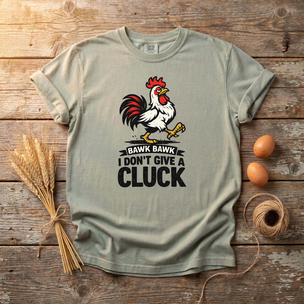 Bawk Bawk I Don't Give A Cluck Unisex T-Shirt