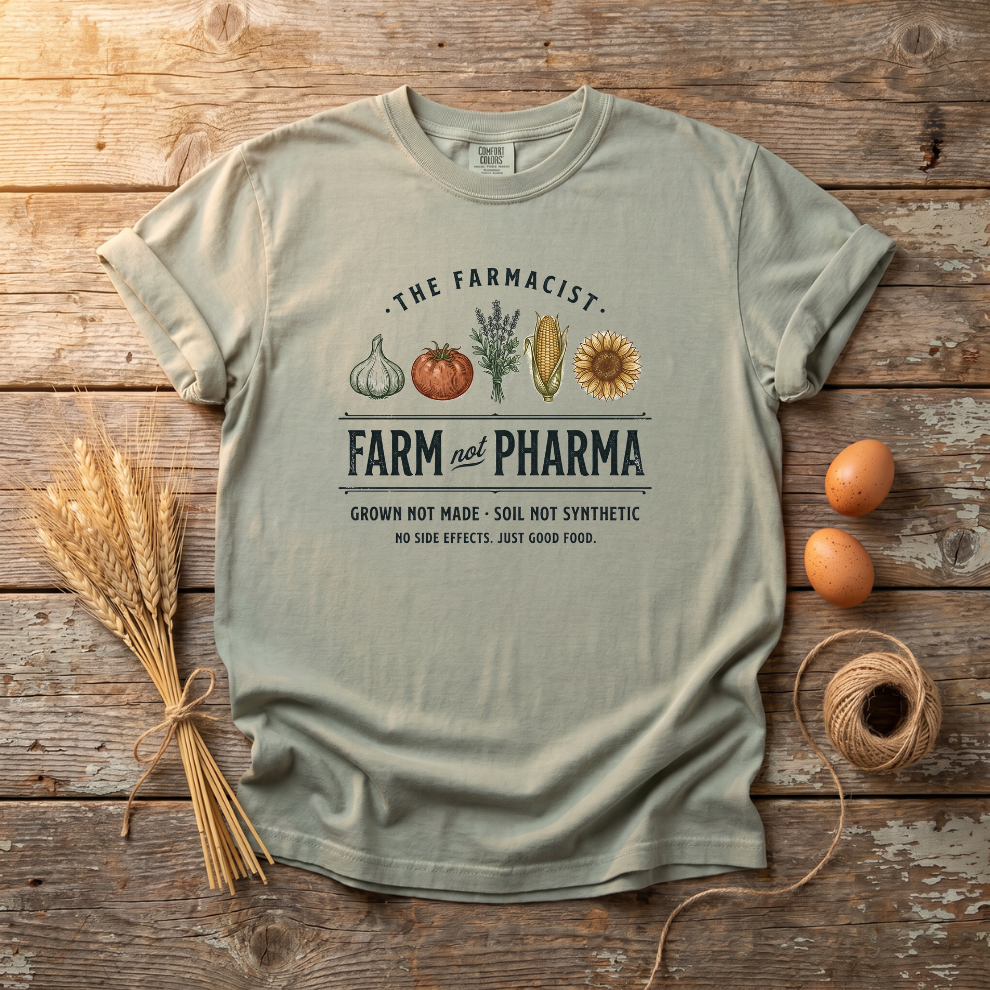 The Farmacist Farm Not Pharma Unisex T-Shirt