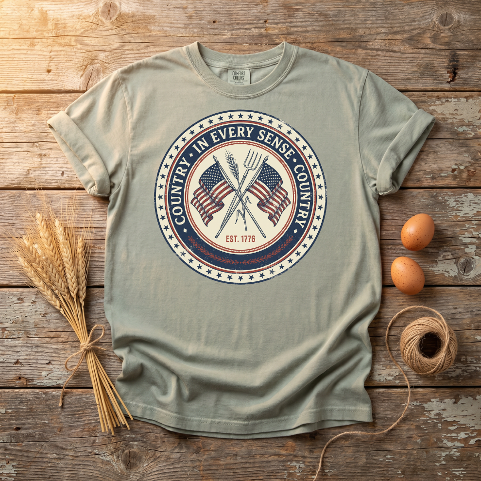 Country In Every Sense Est 1776 Unisex T-Shirt