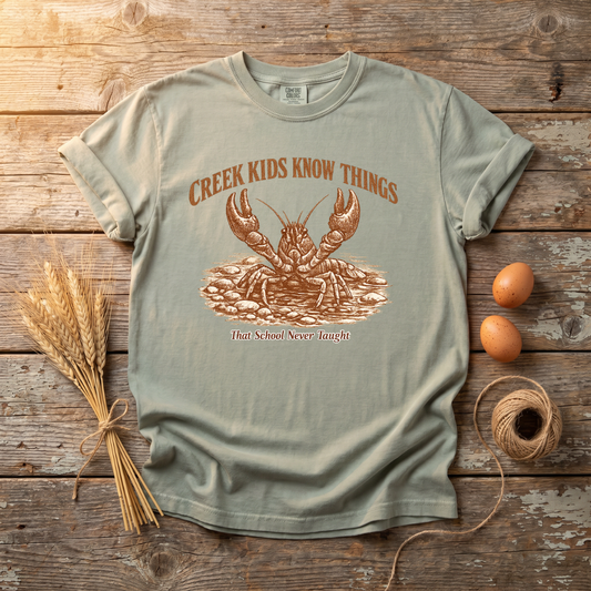 Creek Kids Know Things Unisex T-Shirt