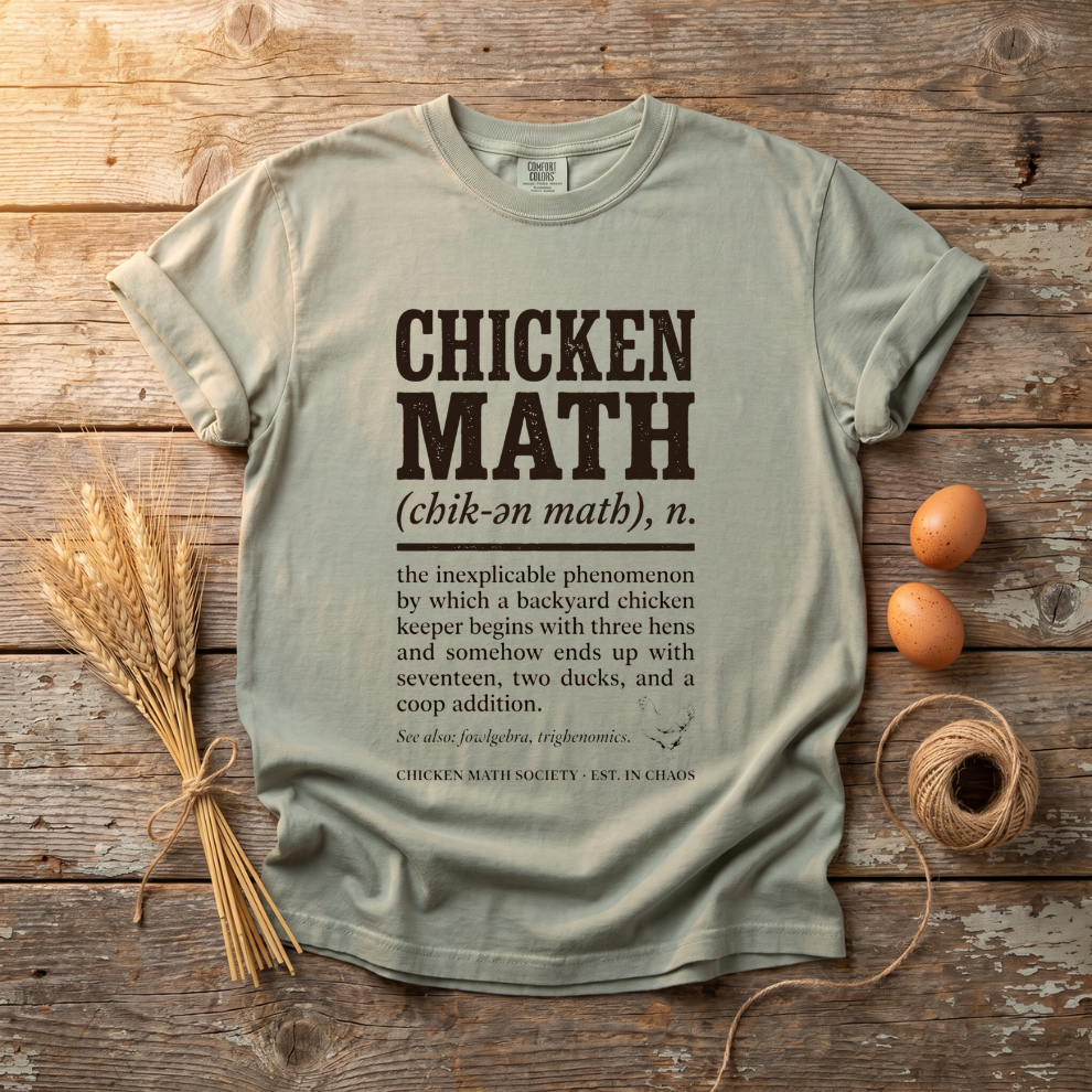 Chicken Math Definition Unisex T-shirt