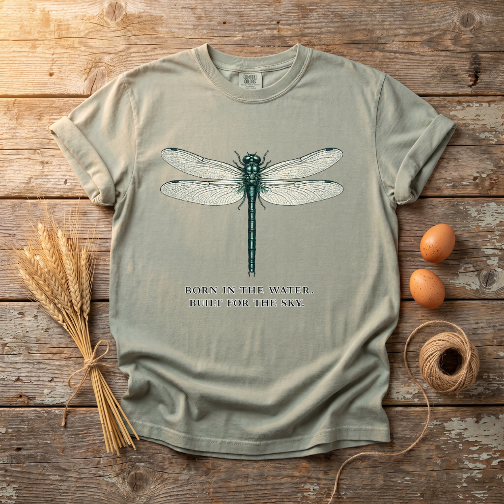 Born In The Water Built For The Sky Unisex T-Shirt