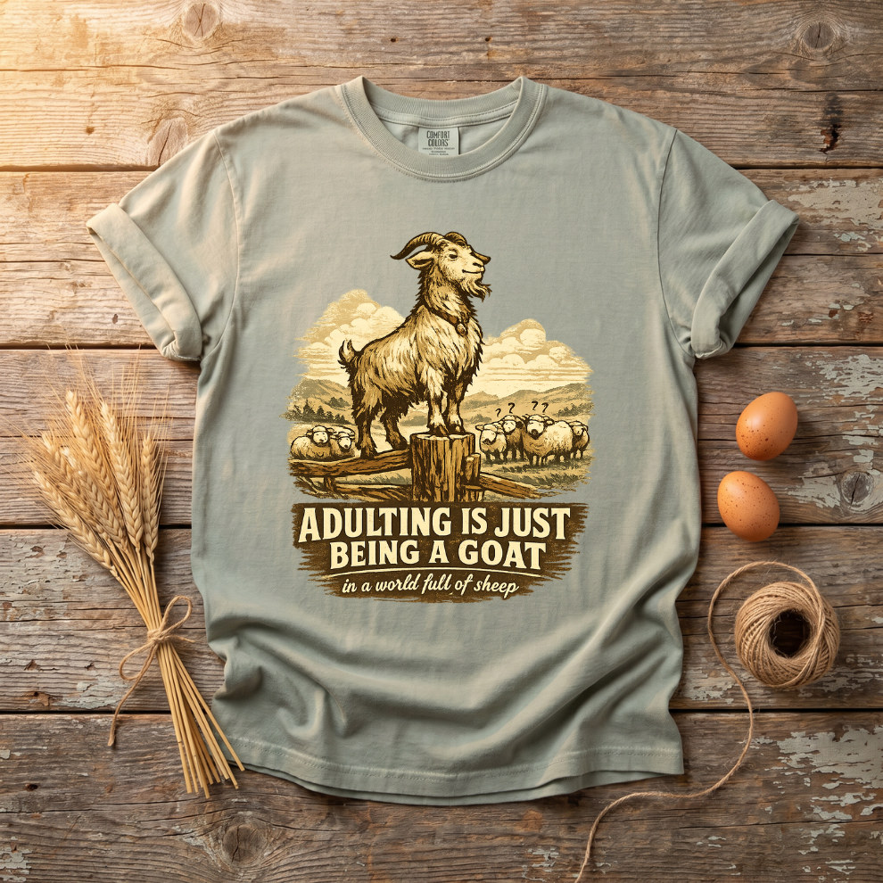 Adulting Is Just Being A Goat Unisex T-Shirt