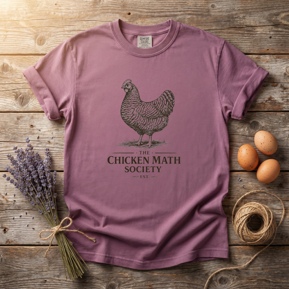 The Chicken Math Society Logo Unisex T-Shirt