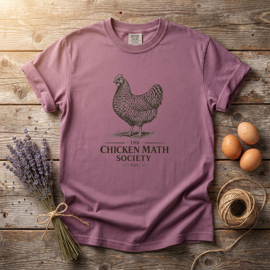 The Chicken Math Society Logo Unisex T-Shirt