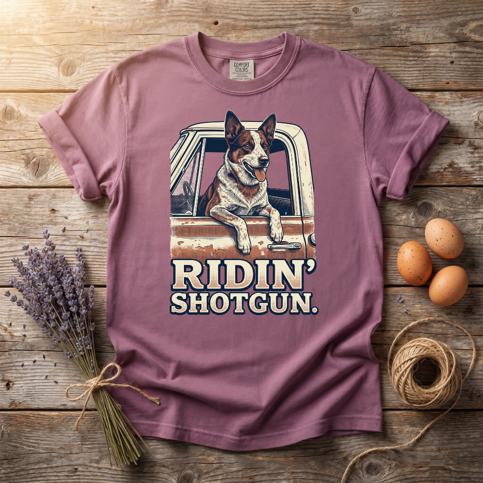 Ridin' Shotgun Heeler Truck Unisex T-Shirt