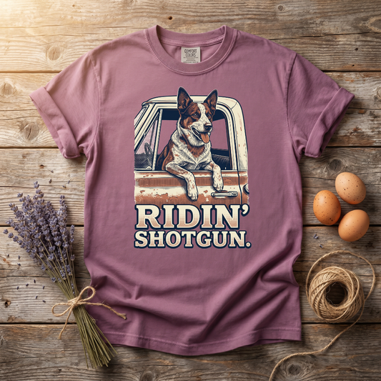 Ridin' Shotgun Heeler Truck Unisex T-Shirt