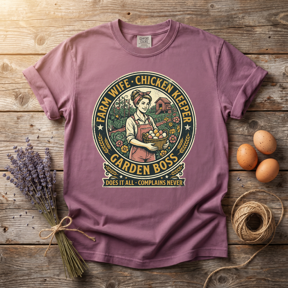 Farm Wife Chicken Keeper Unisex T-shirt