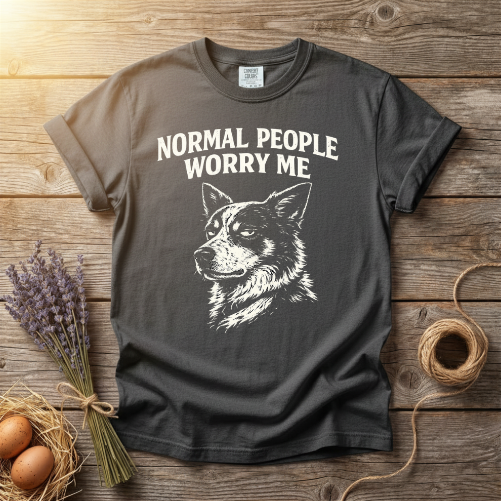Normal People Worry Me Unisex T-Shirt