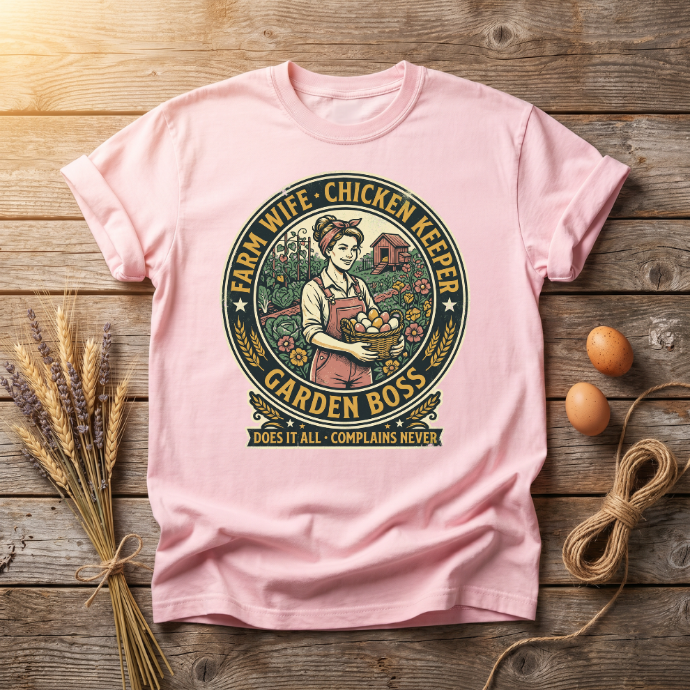 Farm Wife Chicken Keeper Unisex T-shirt