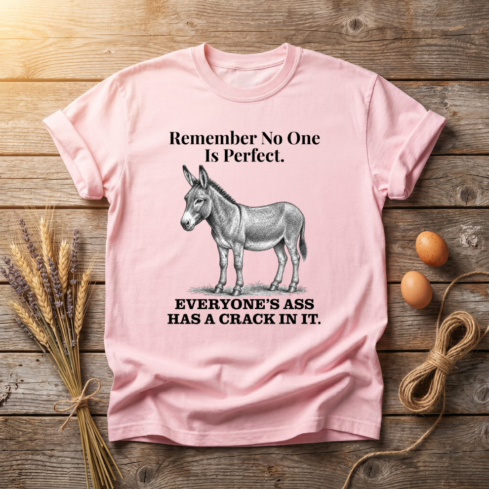 Remember No One Is Perfect Unisex T-shirt