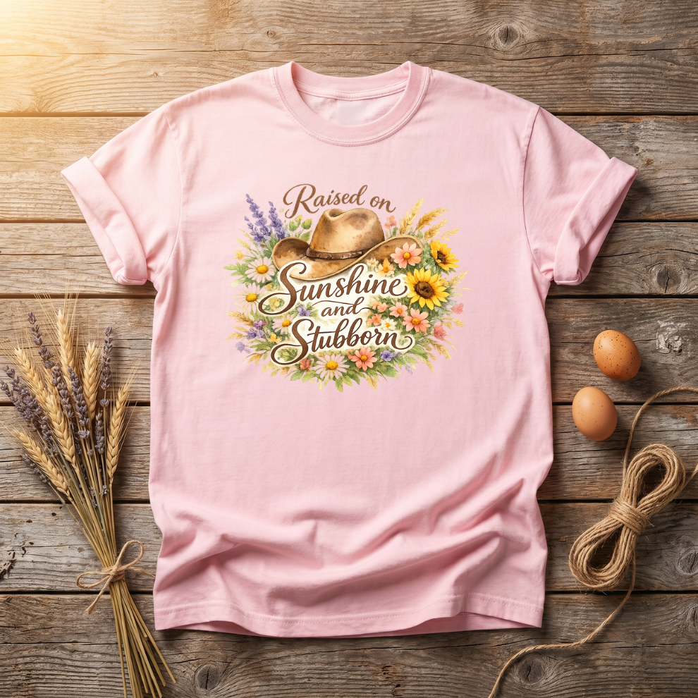Raised On Sunshine And Stubborn Unisex T-Shirt