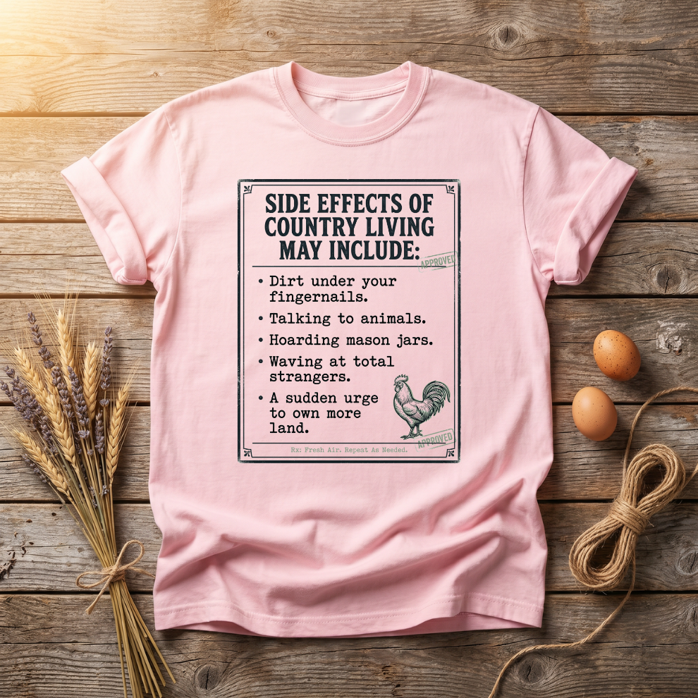 Side Effects of Country Living Unisex T-Shirt