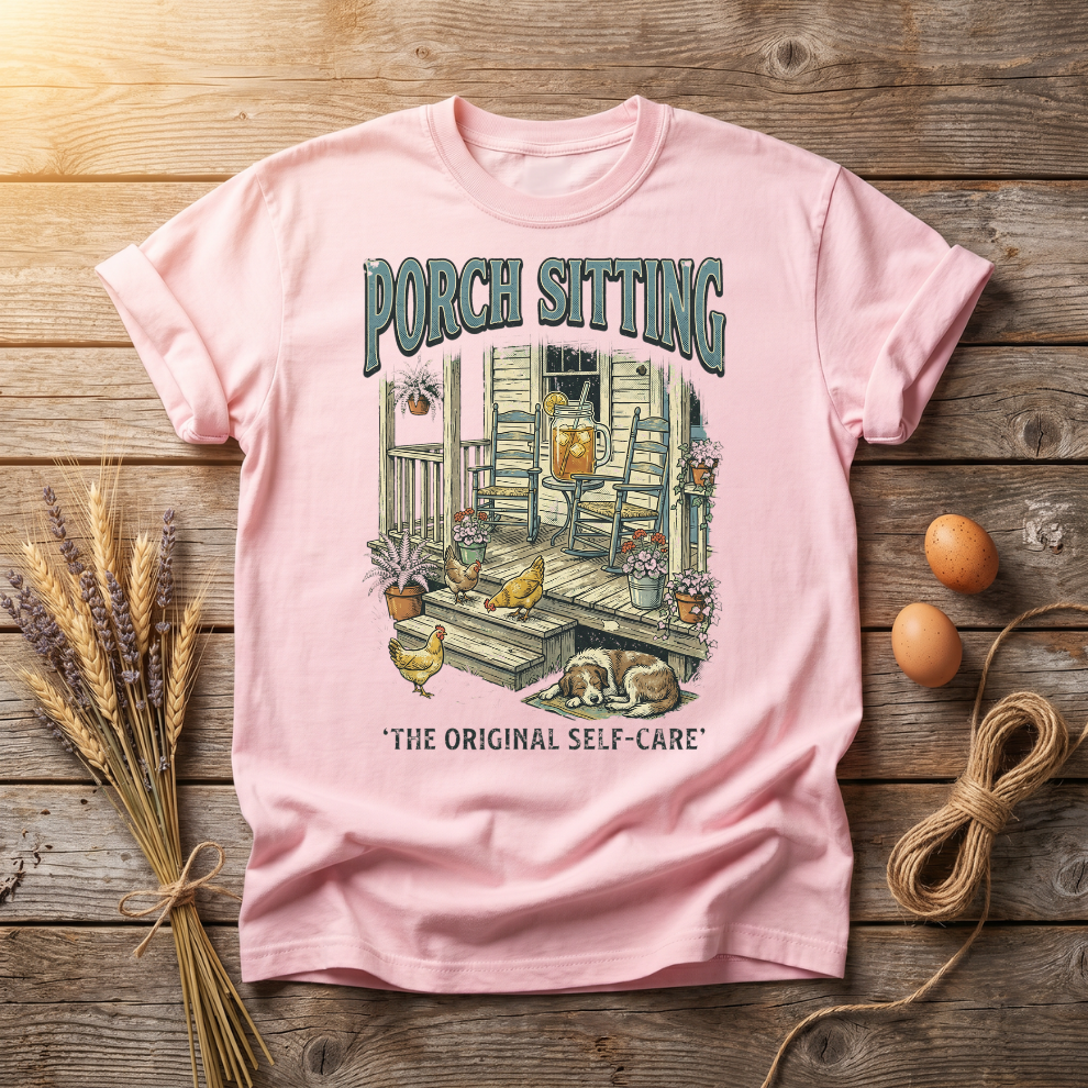 Porch Sitting Unisex T-shirt