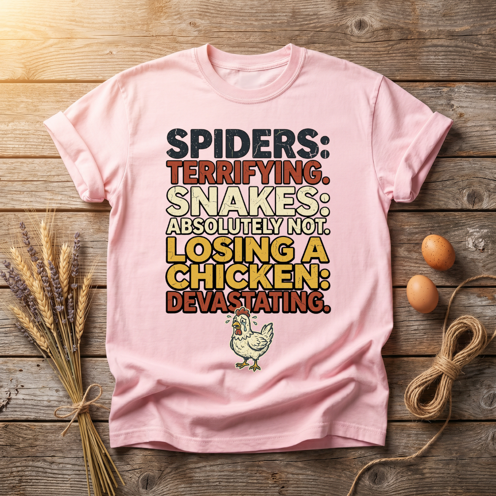 Spiders vs Chickens Unisex T-Shirt