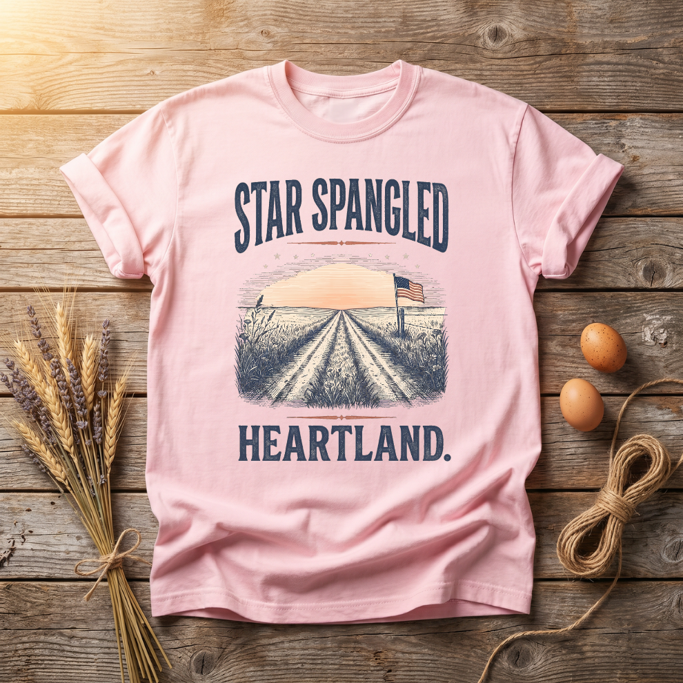 Star Spangled Heartland Unisex T-Shirt