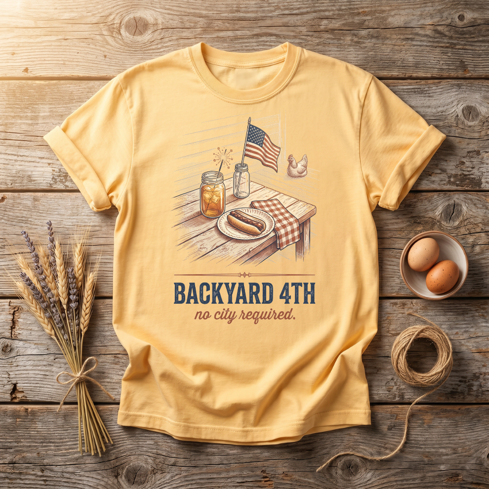 Backyard 4th No City Required Unisex T-Shirt