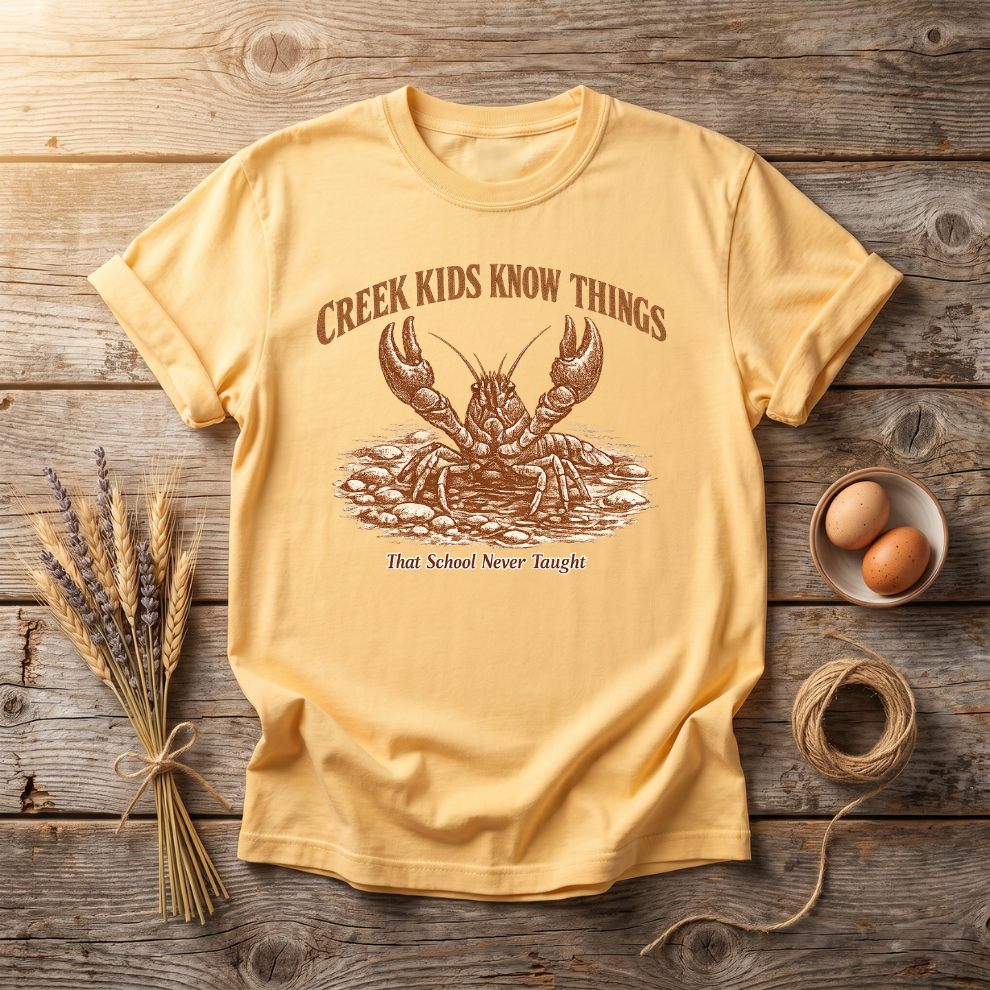 Creek Kids Know Things Unisex T-Shirt
