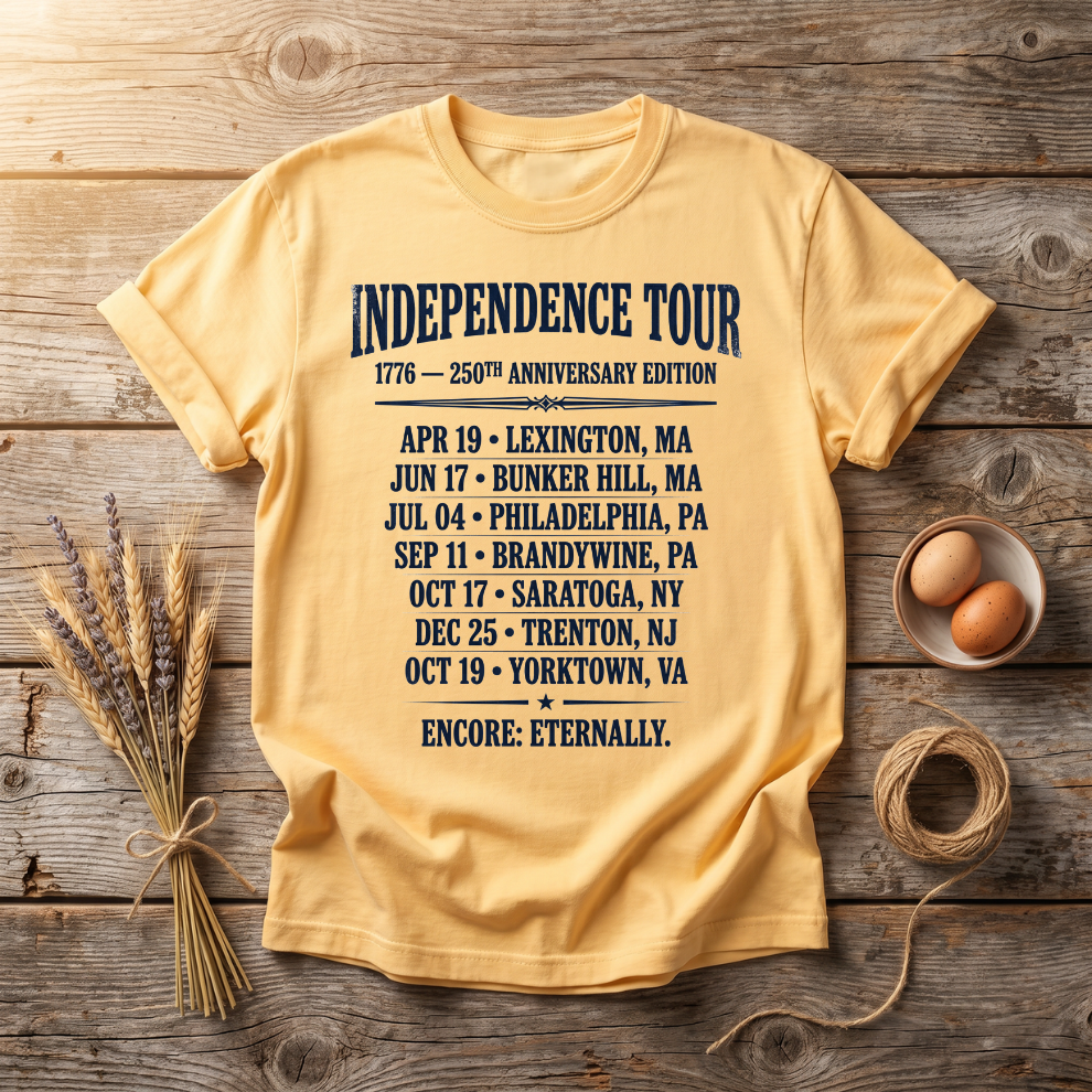 Independence Tour 250th Anniversary Unisex T-Shirt