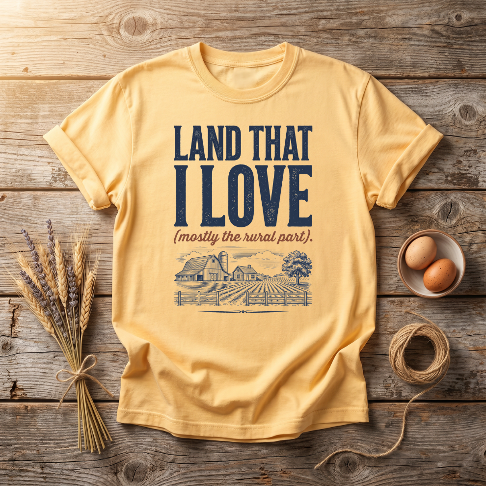 Land That I Love Mostly The Rural Part Unisex T-Shirt