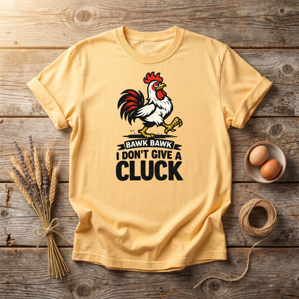 Bawk Bawk I Don't Give A Cluck Unisex T-Shirt