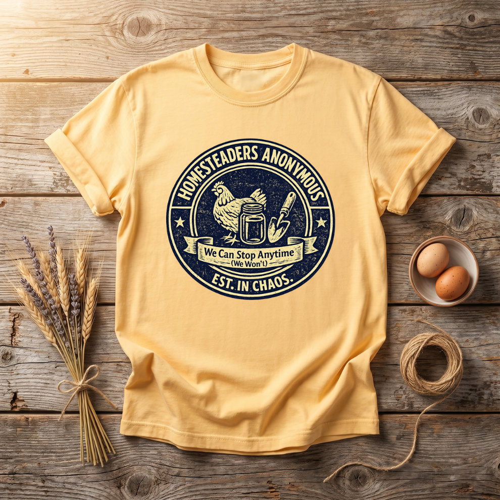 Homesteaders Anonymous Unisex T-Shirt