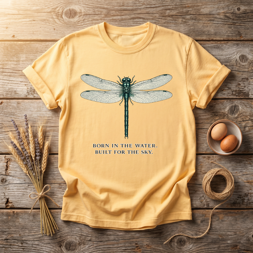 Born In The Water Built For The Sky Unisex T-Shirt