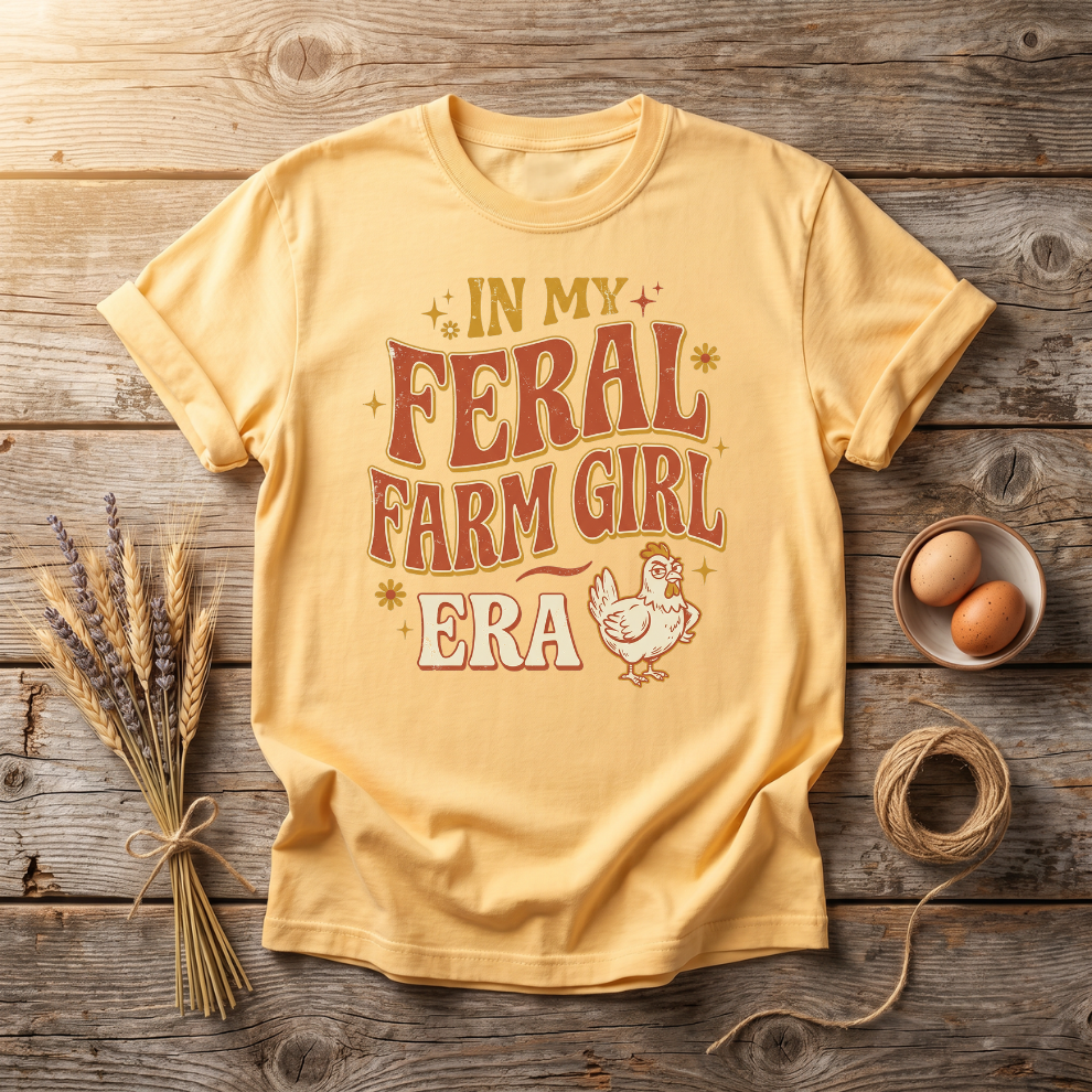 In My Feral Farm Girl Era Unisex T-Shirt