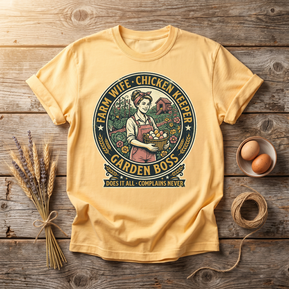 Farm Wife Chicken Keeper Unisex T-shirt