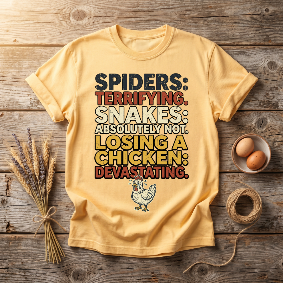 Spiders vs Chickens Unisex T-Shirt