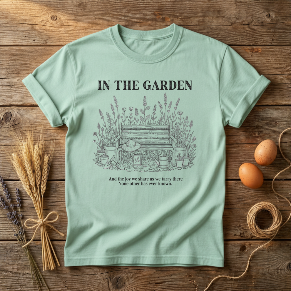 In The Garden Hymn Unisex T-Shirt