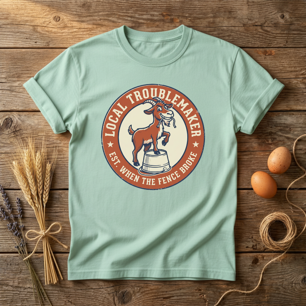 Local Troublemaker Goat Unisex T-Shirt