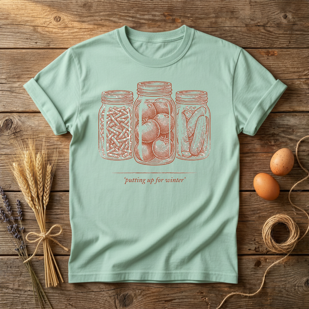 Putting Up For Winter Mason Jar Unisex T-Shirt