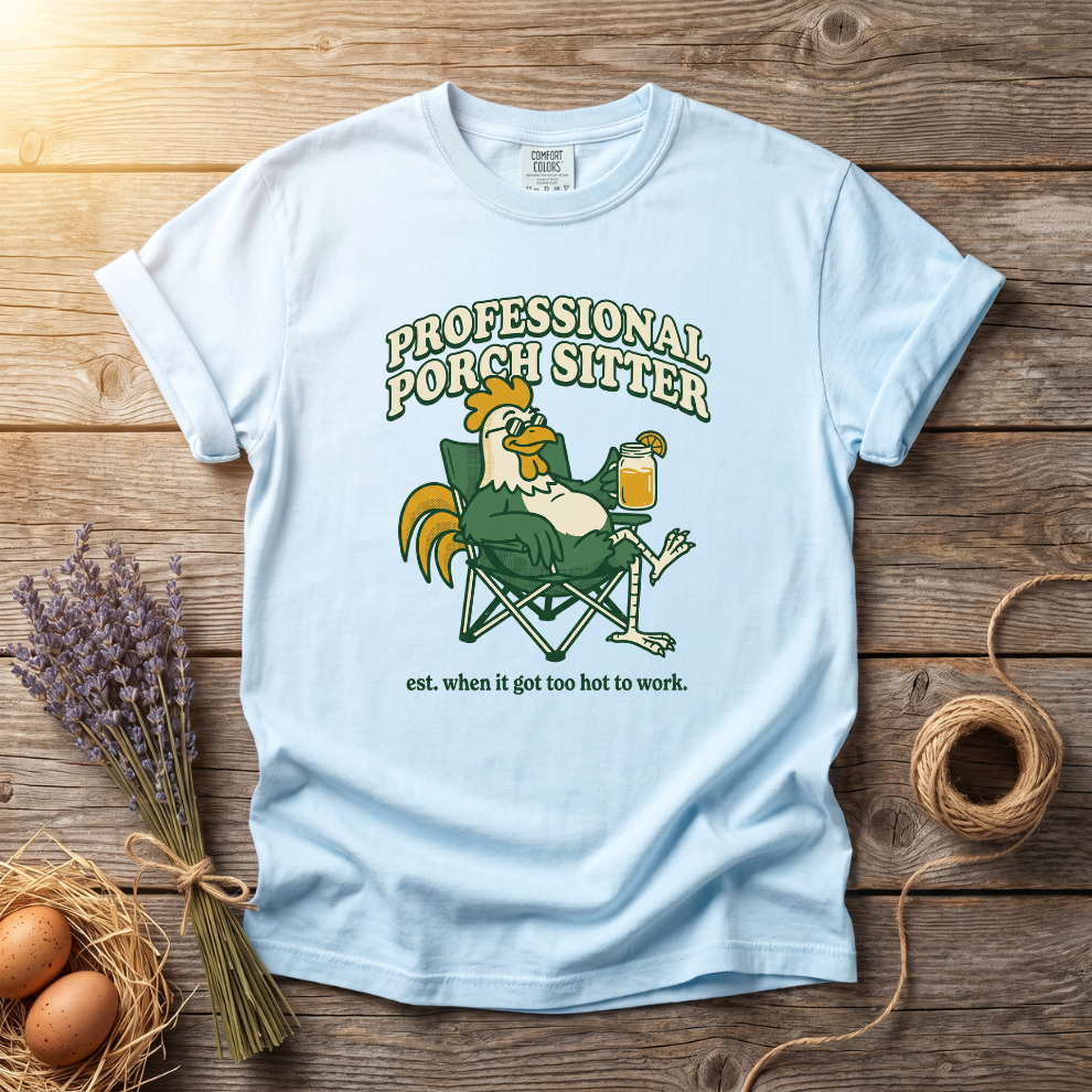 Professional Porch Sitter Unisex T-Shirt