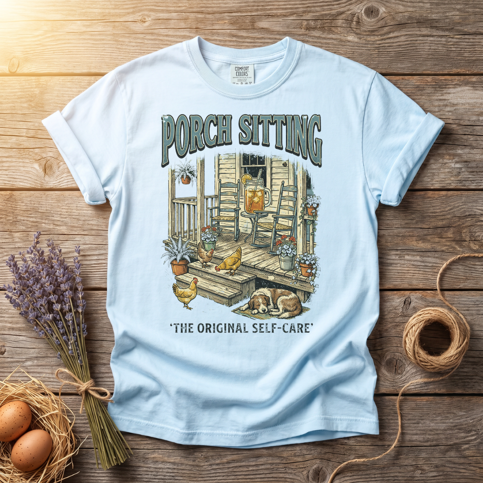 Porch Sitting Unisex T-shirt