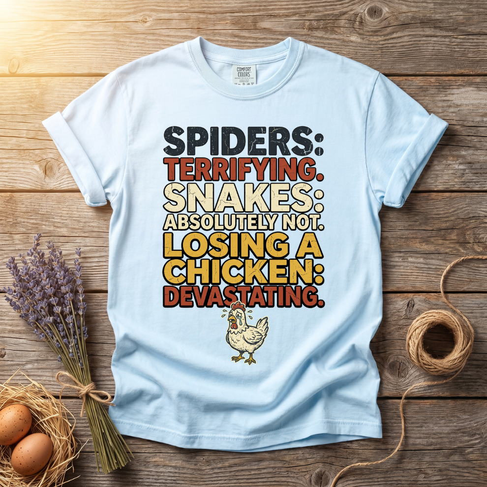 Spiders vs Chickens Unisex T-Shirt