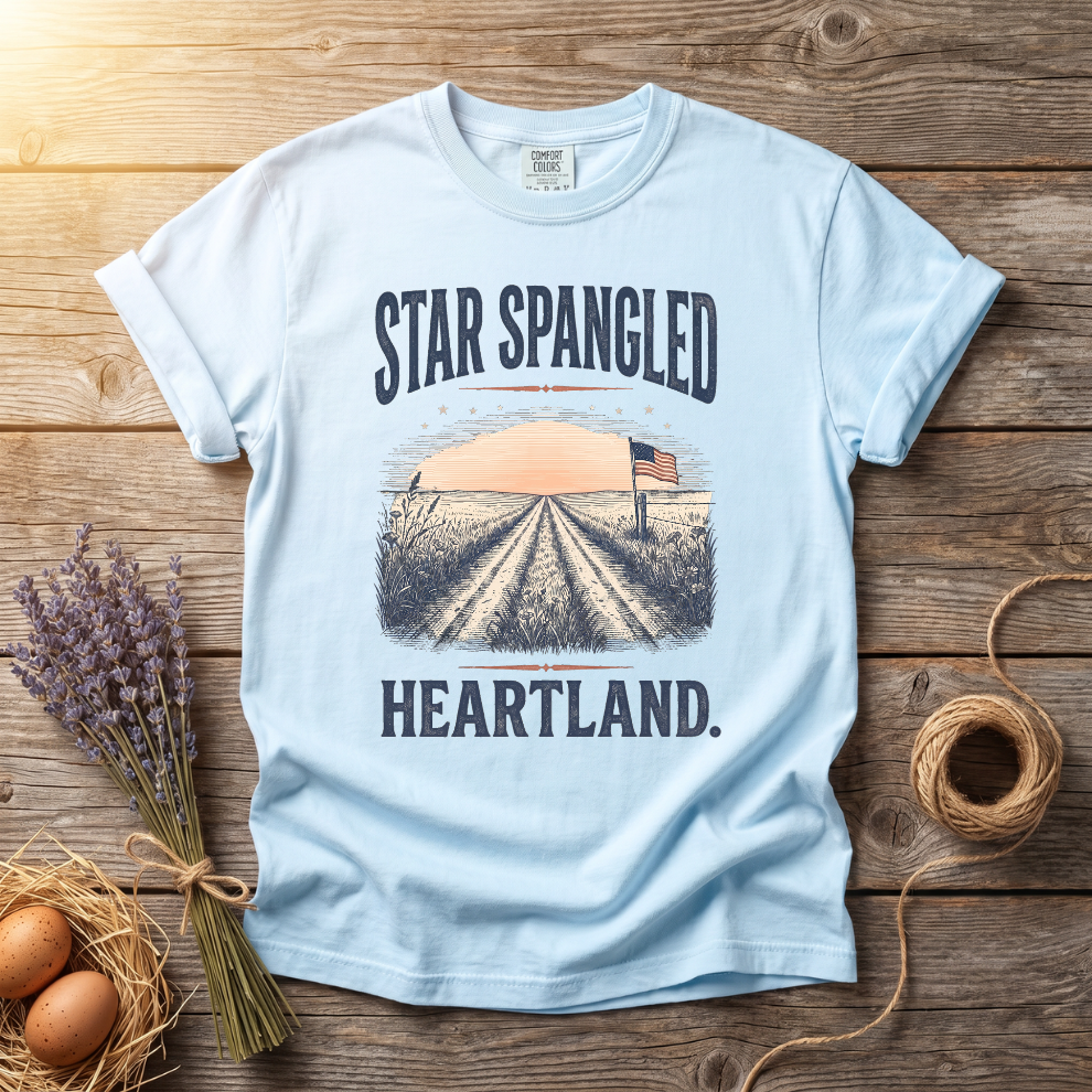 Star Spangled Heartland Unisex T-Shirt