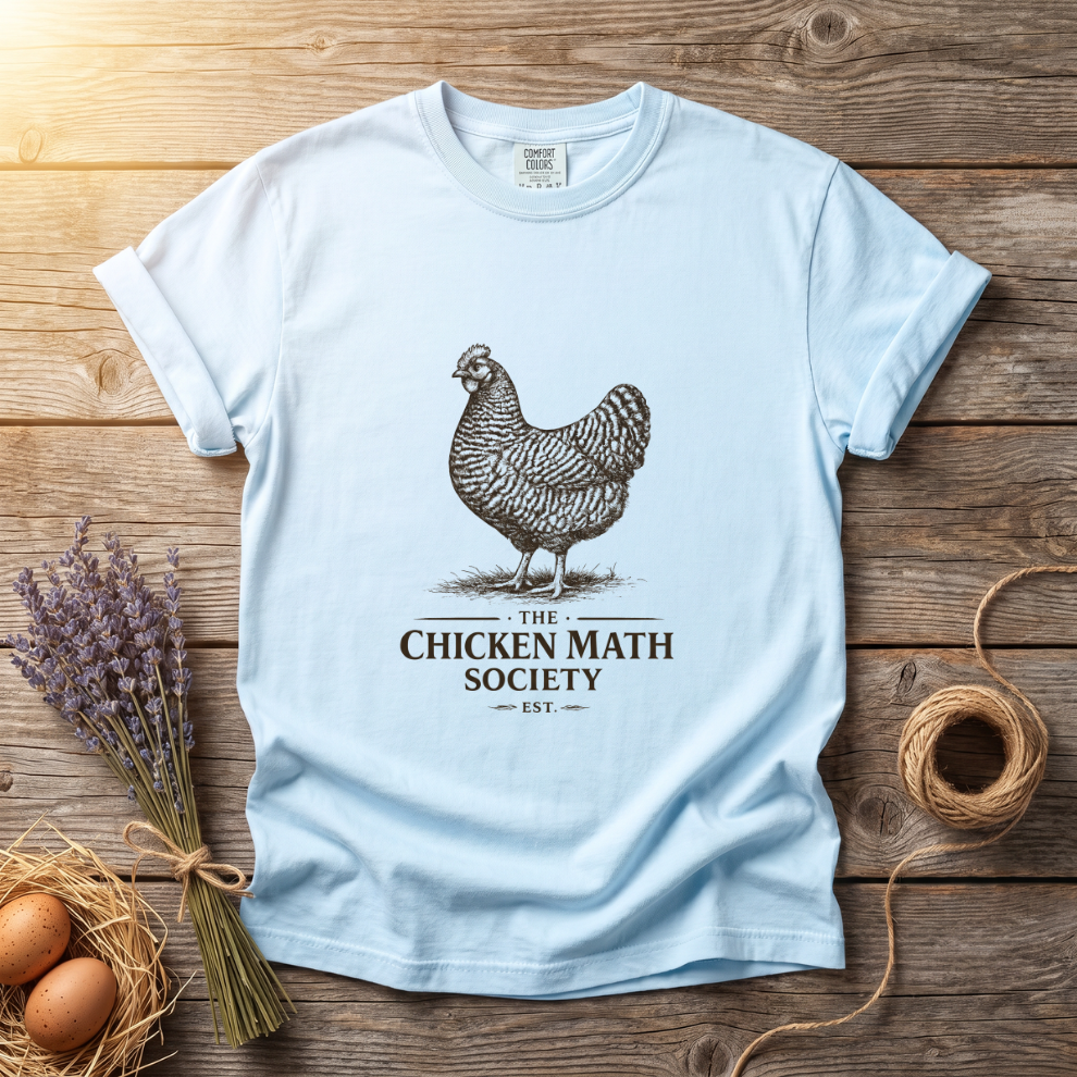 The Chicken Math Society Logo Unisex T-Shirt